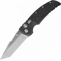 Складной нож Hogue EX-01 Auto Tanto, сталь 154CM, рукоять стеклотекстолит G-Mascus®, темно-серый купить в 