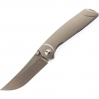 Складной нож Kizer Shamshir, сталь CPM-S35VN, рукоять титан купить в 